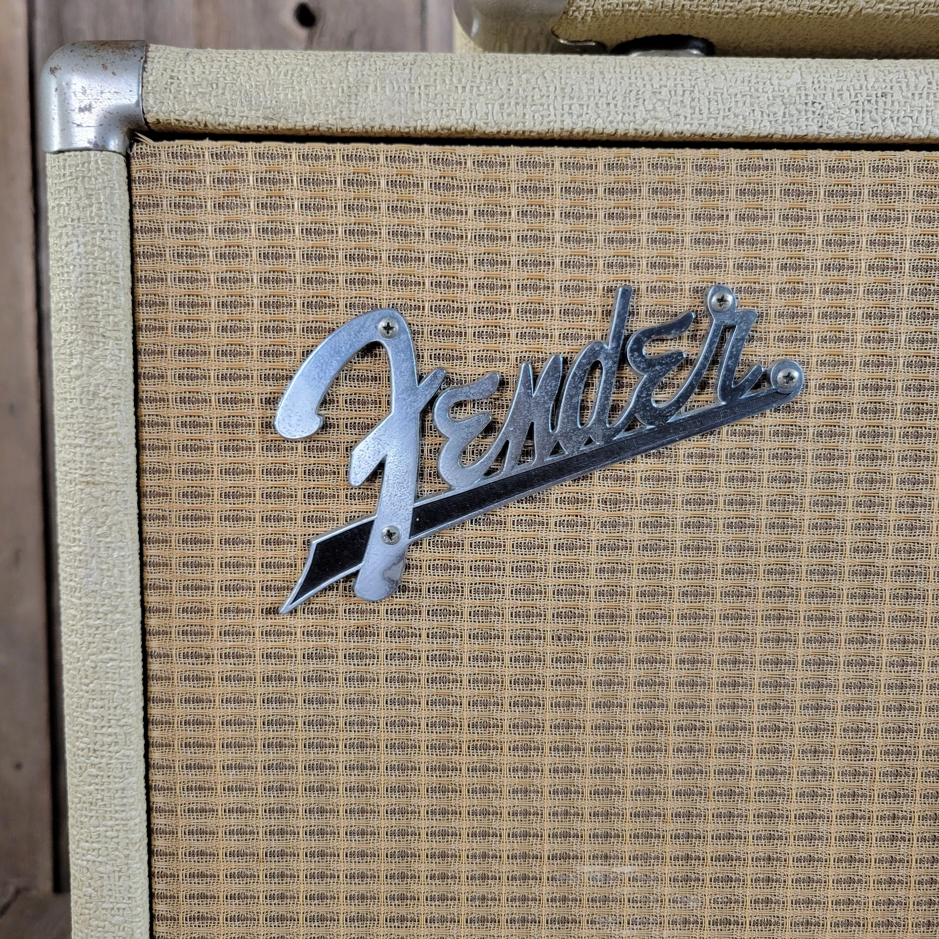 SOLD - Fender Bandmaster 6G7-A 1962 Blond Head and Cabinet