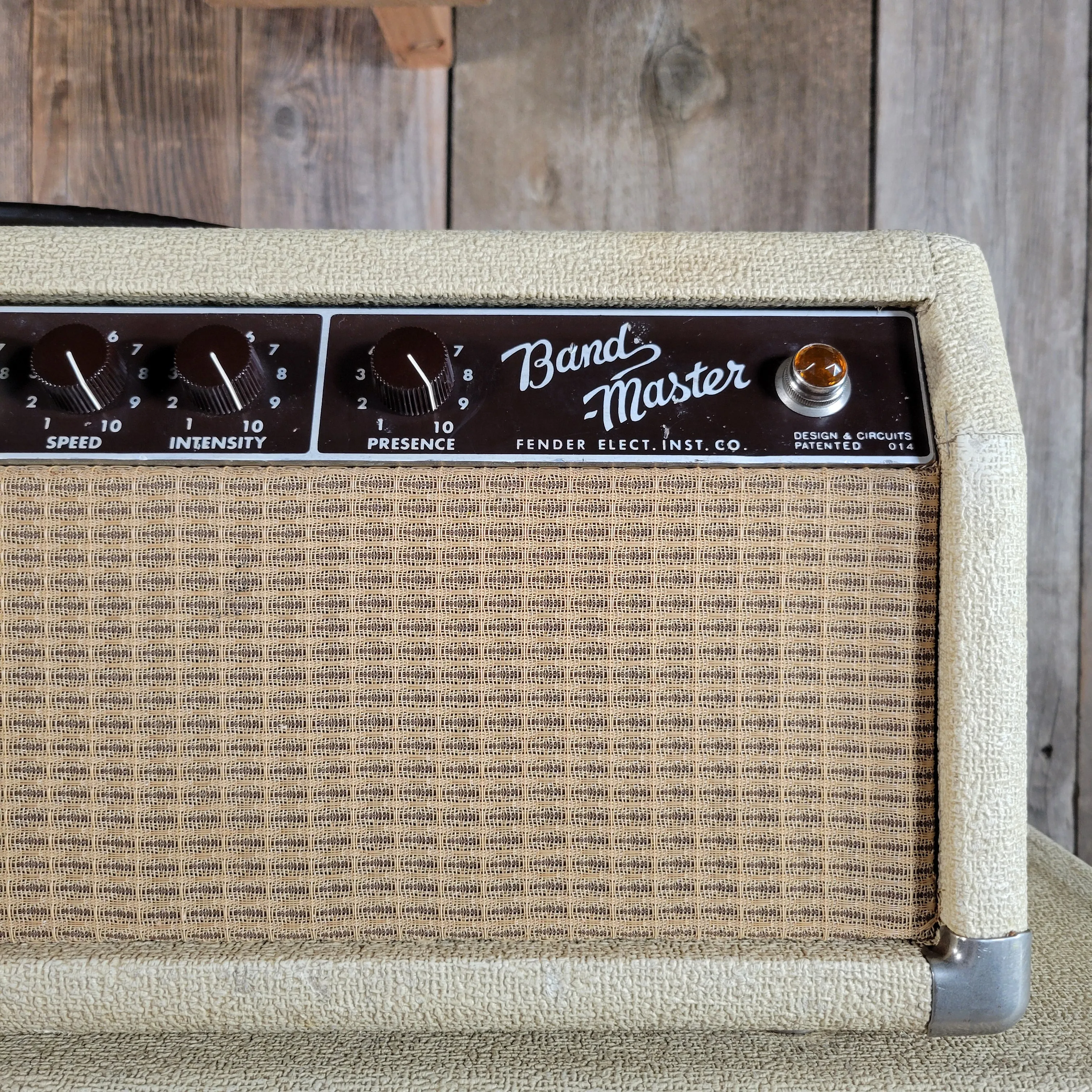 SOLD - Fender Bandmaster 6G7-A 1962 Blond Head and Cabinet