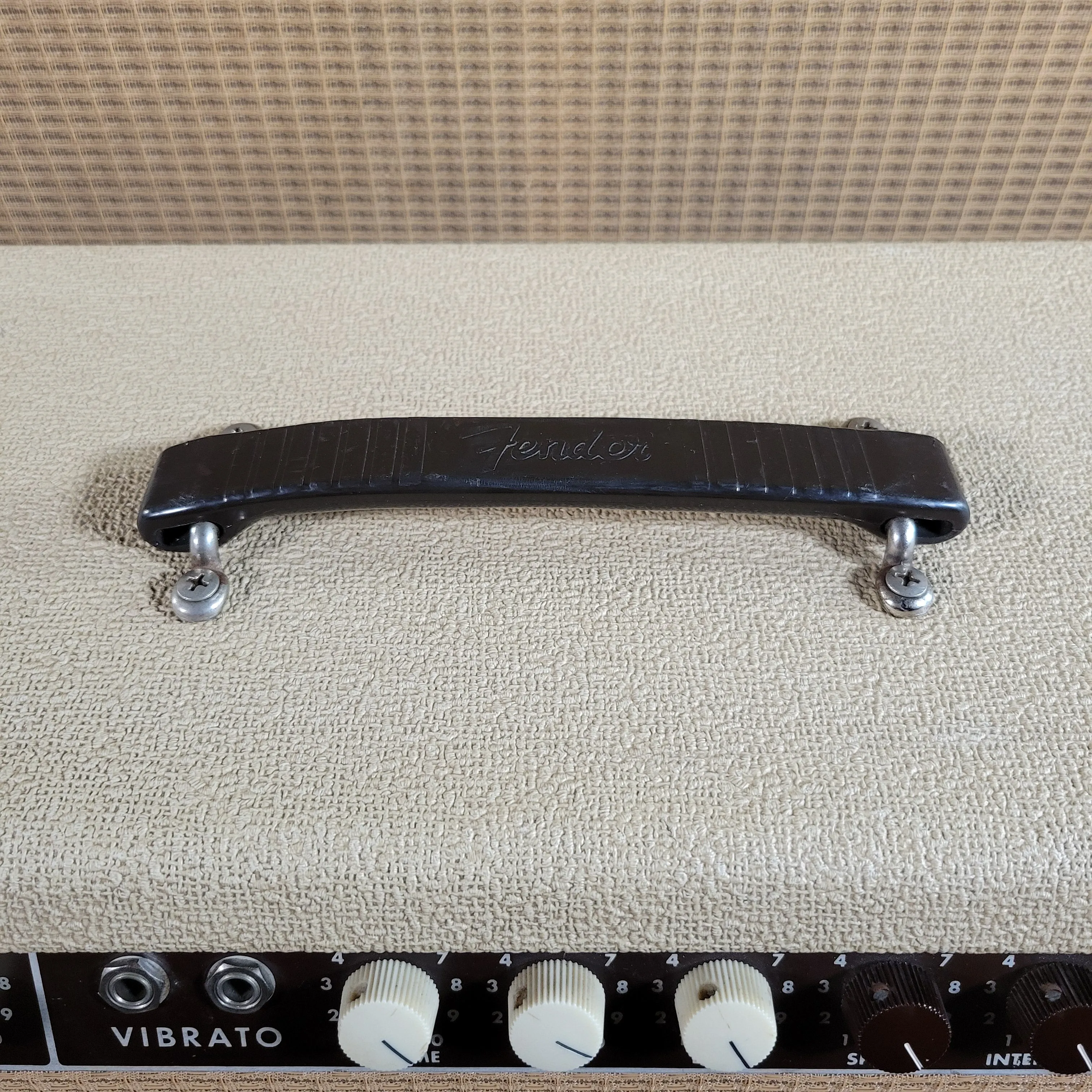 SOLD - Fender Bandmaster 6G7-A 1962 Blond Head and Cabinet