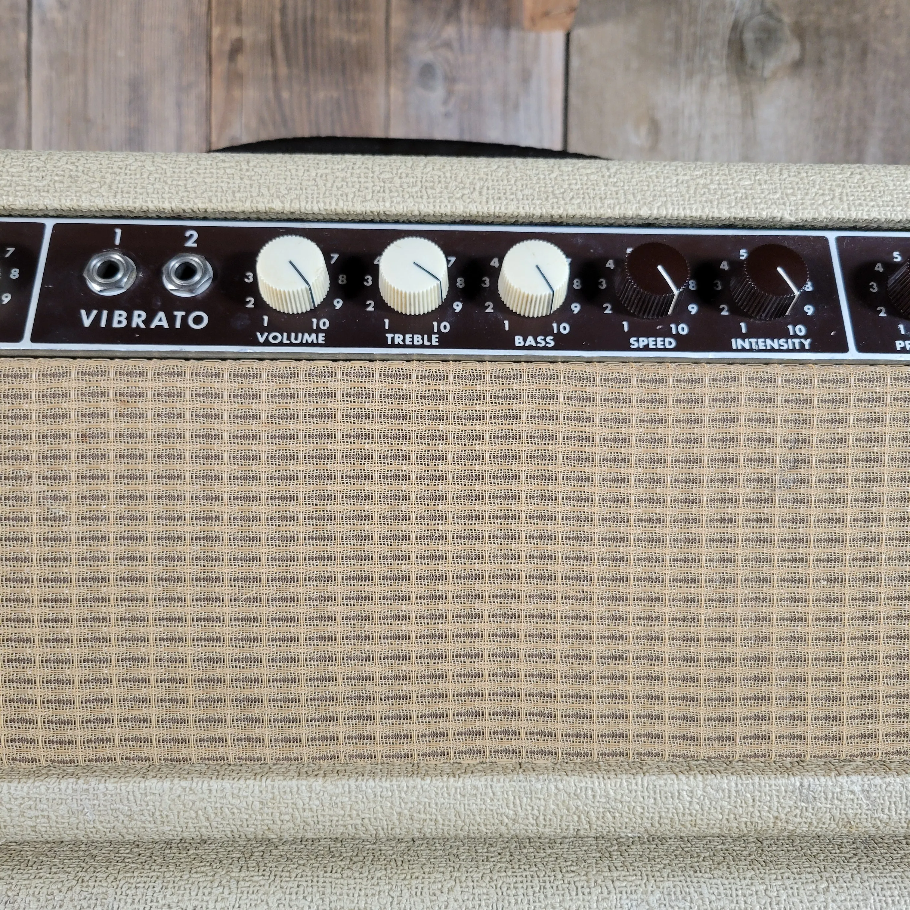 SOLD - Fender Bandmaster 6G7-A 1962 Blond Head and Cabinet