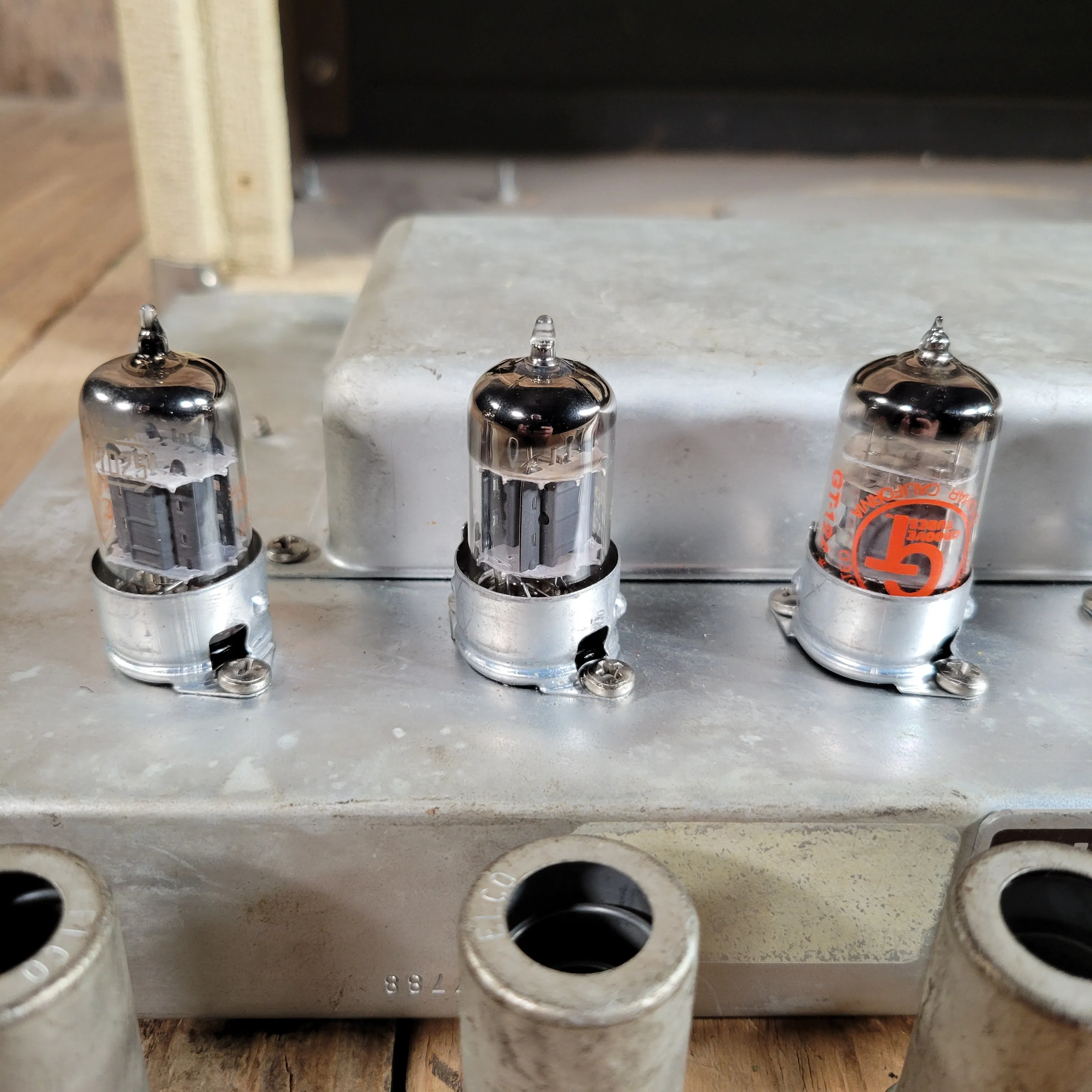 SOLD - Fender Bandmaster 6G7-A 1962 Blond Head and Cabinet