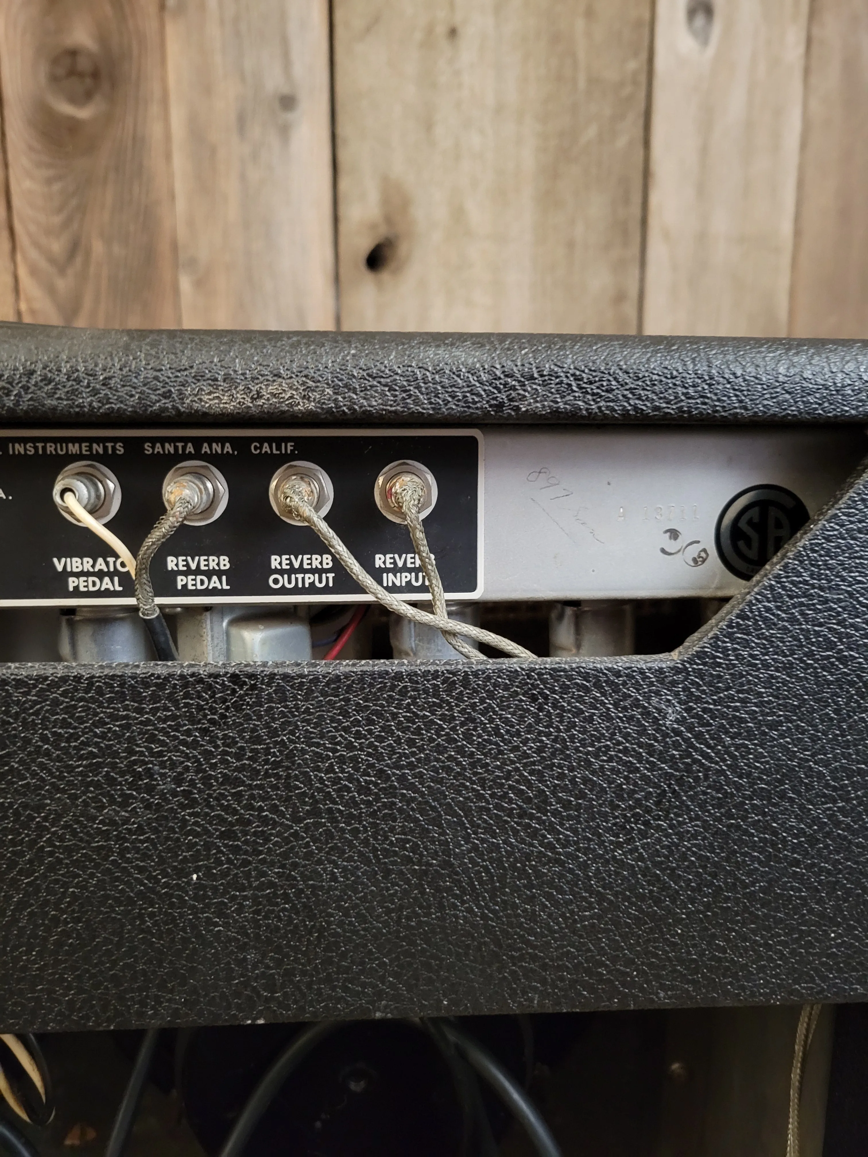 SOLD - Fender Vibrolux Reverb 1970 Vintage Tuber Guitar Amp