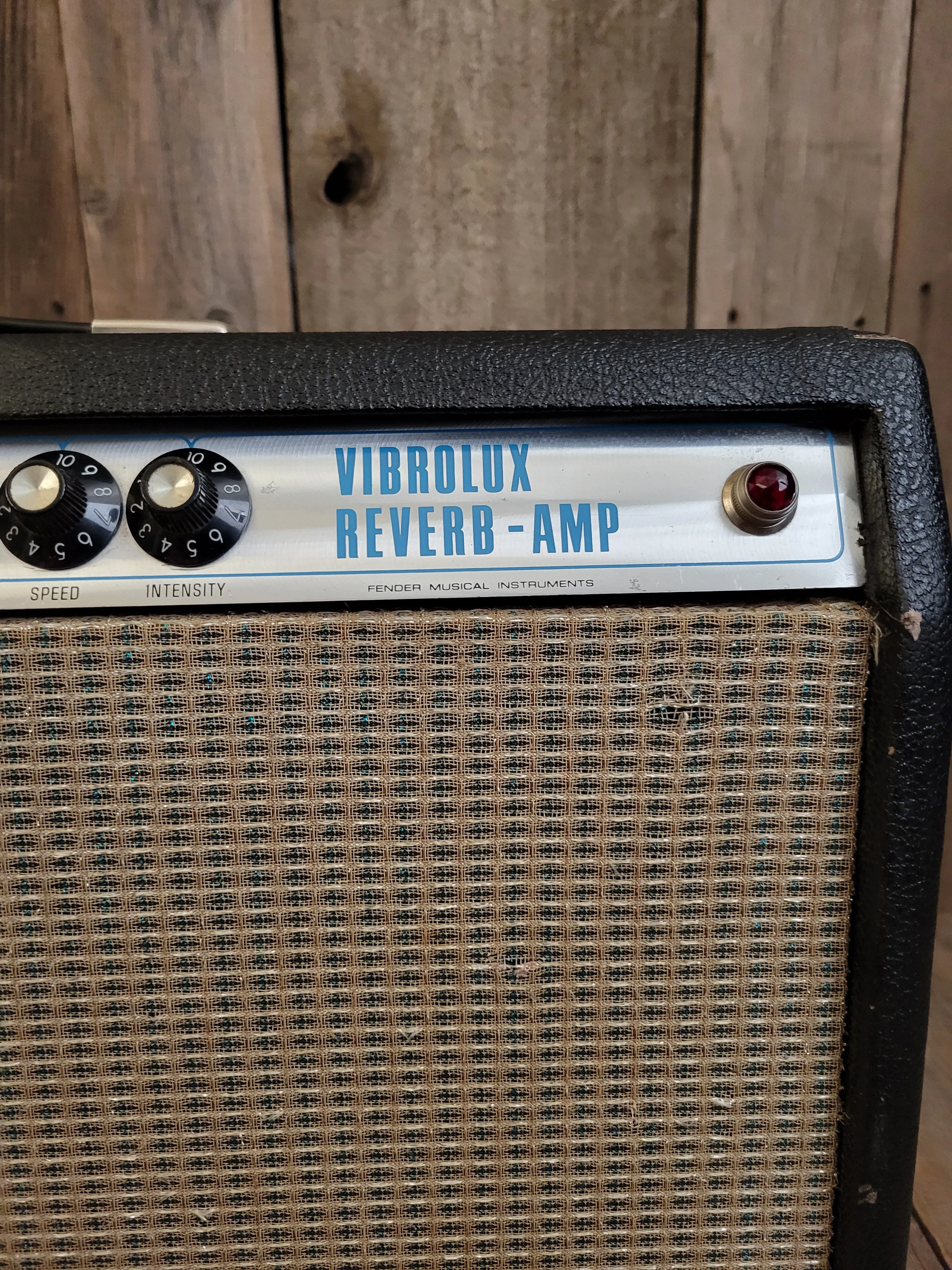 SOLD - Fender Vibrolux Reverb 1970 Vintage Tuber Guitar Amp