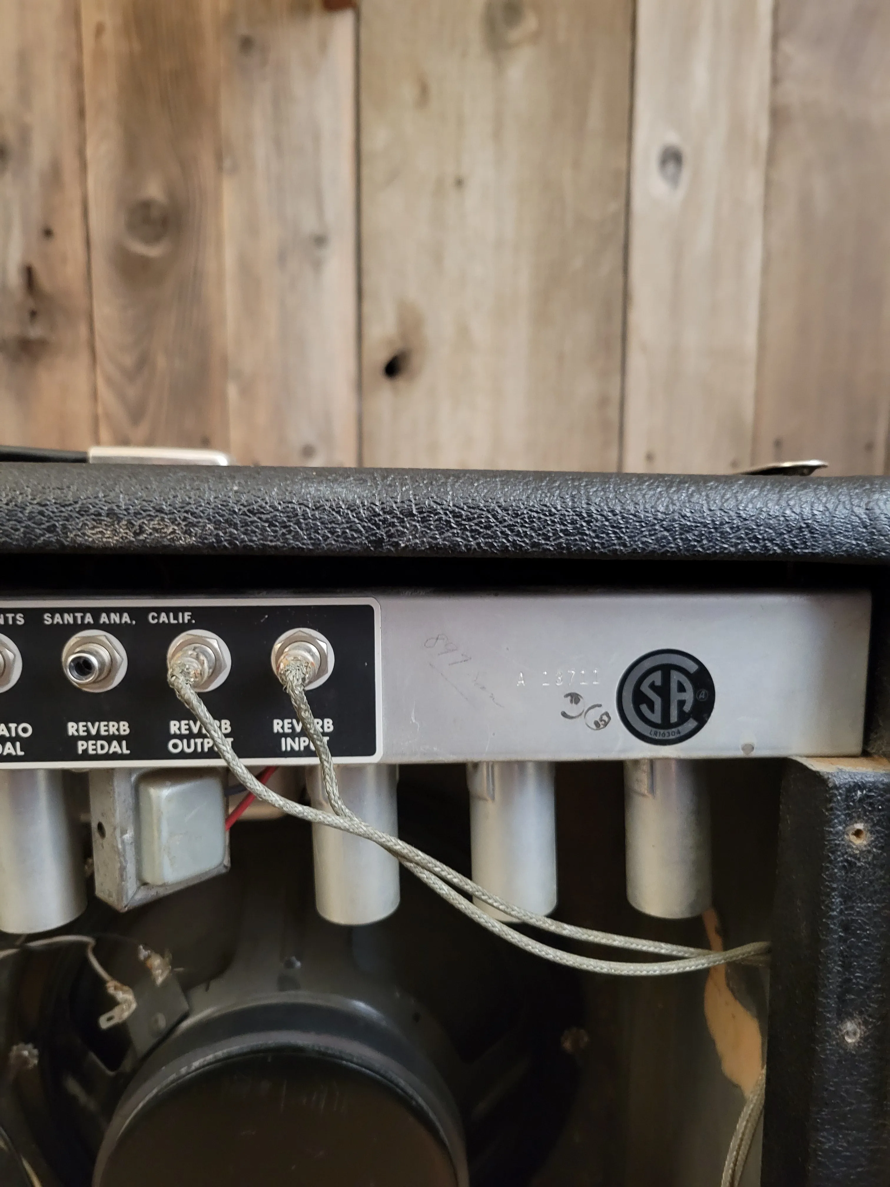SOLD - Fender Vibrolux Reverb 1970 Vintage Tuber Guitar Amp