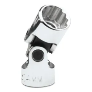Stanley® Products 12-Point Universal Sockets, 3/8 in Drive, 14 mm, 12 Points, 5277AM