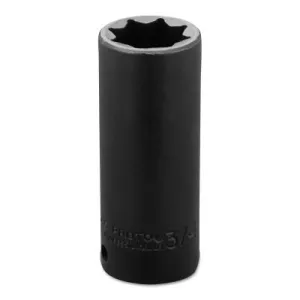 Stanley® Products Torqueplus Deep Impact Sockets 1/2 in, 1/2 in Drive, 1 in, 8 Points, 7332S