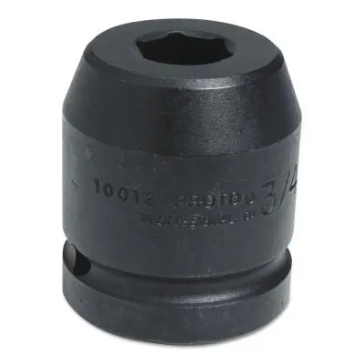 Stanley?? Products Torqueplus Impact Sockets 1 in, 1 in Drive, 3/4 in, 6 Points, 10012
