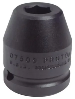 Stanley® Products Torqueplus Impact Sockets, 3/4 in Drive, 2 3/8 in Opening, 12 Points, 07538T