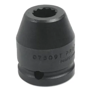 Stanley® Products Torqueplus Impact Sockets, 3/4 in Drive, 9/16 in Opening, 12 Points, 07509T