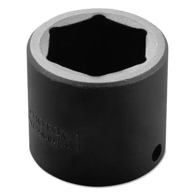 Stanley?? Products Torqueplus Impact Sockets 3/8 in, 3/8" Dr, 1 in, 6 Points, 7232H