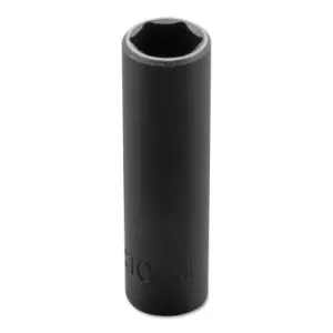 Stanley® Products Torqueplus Metric Deep Impact Sockets 1/4 in, 1/4 in Drive, 10 mm, 6 Points, 6510MH