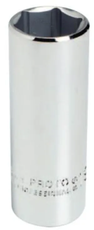 Stanley® Products Torqueplus Metric Deep Sockets 3/8 in, 3/8 in Drive, 19 mm, 12 Points, 5019M