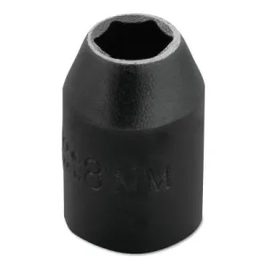 Stanley® Products Torqueplus Metric Impact Sockets 3/8 in, 3/8 in Drive, 8 mm, 6 Points, 7208M