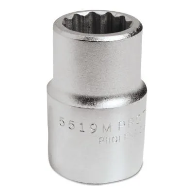 Stanley?? Products Torqueplus Metric Sockets 3/4 in, 3/4 in Drive, 26 mm, 12 Points, 5526M