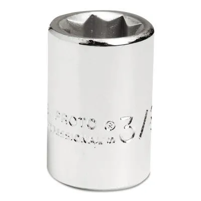 Stanley® Products Torqueplus Sockets 3/8 in, 3/8 in Drive, 3/8 in, 8 Points, 5212S