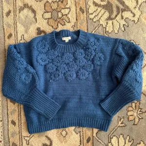 Stellah Blue Sweater
