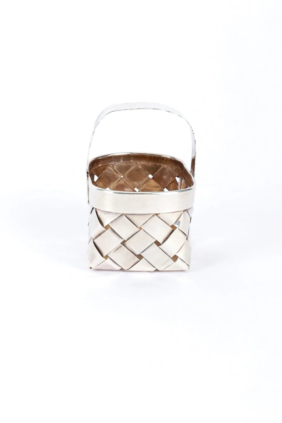 Sterling Woven Basket IV