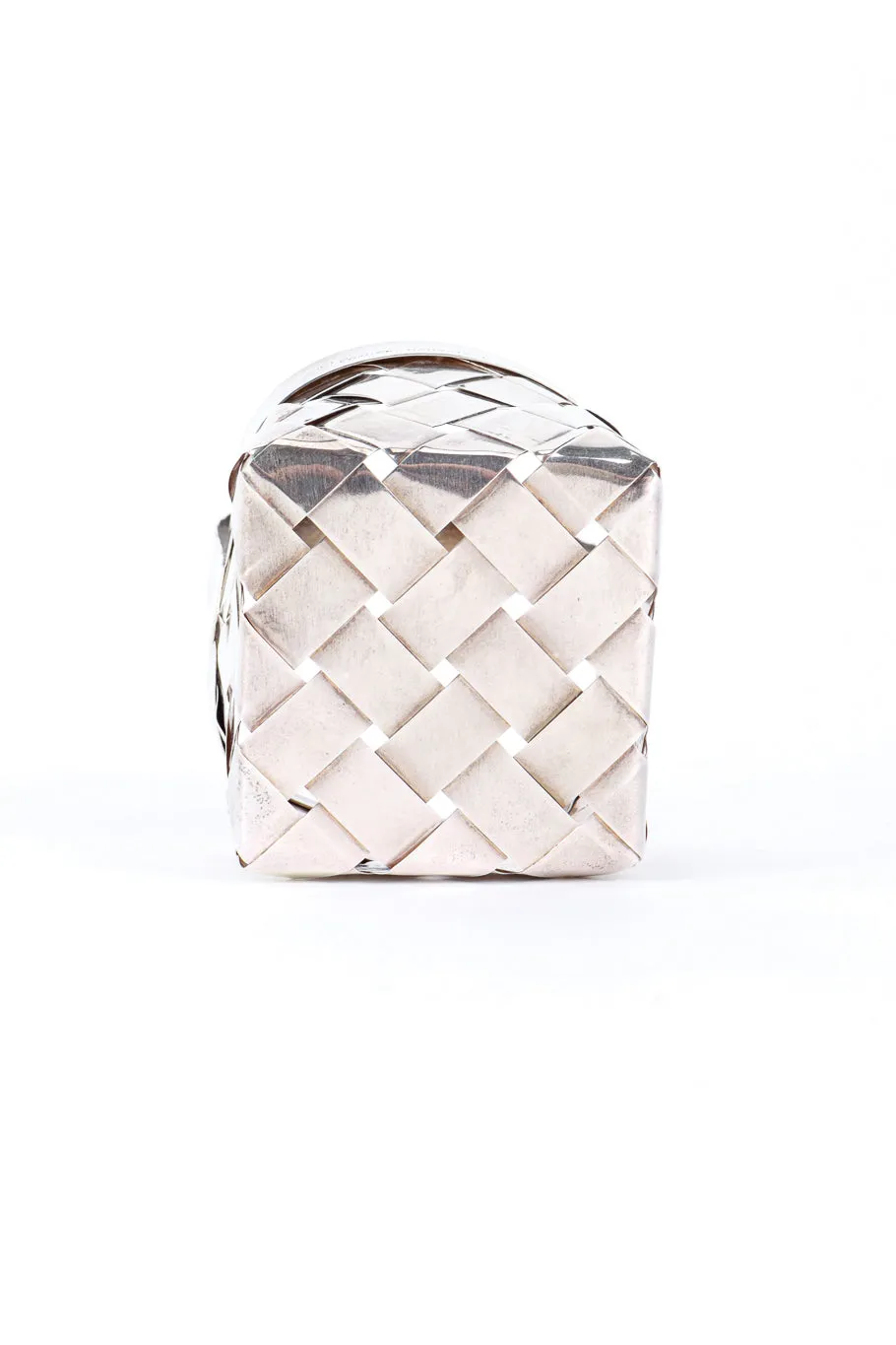 Sterling Woven Basket IV