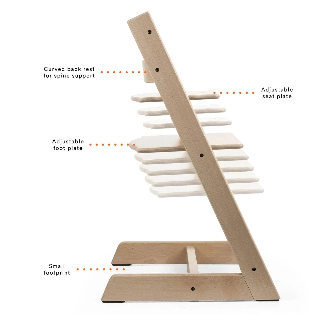Stokke Tripp Trapp® High Chair² and Cushion² with Stokke® Tray (Complete)