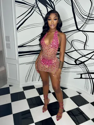 Sugar and spice dress (pink)