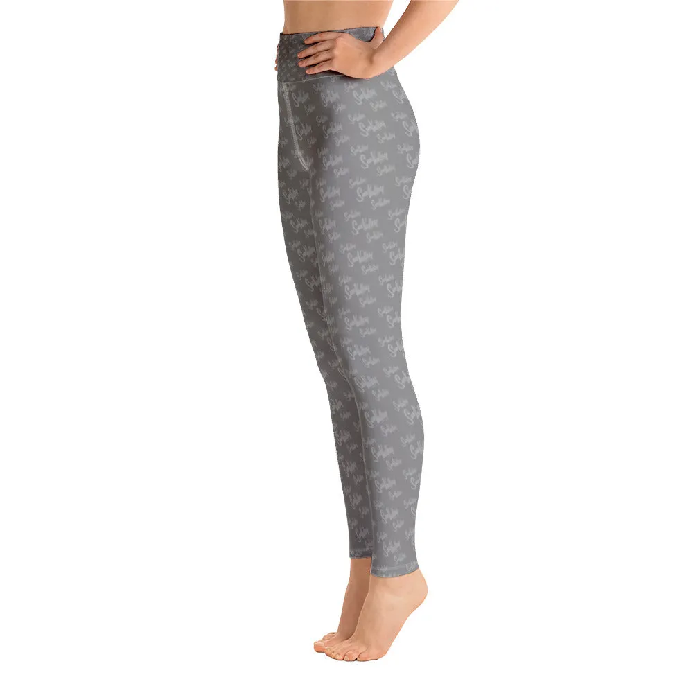 Sun Valley Logo Grey Yoga Leggings