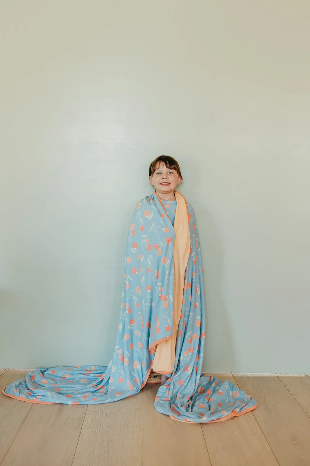 Three-Layer Jumbo Quilt - Clementine