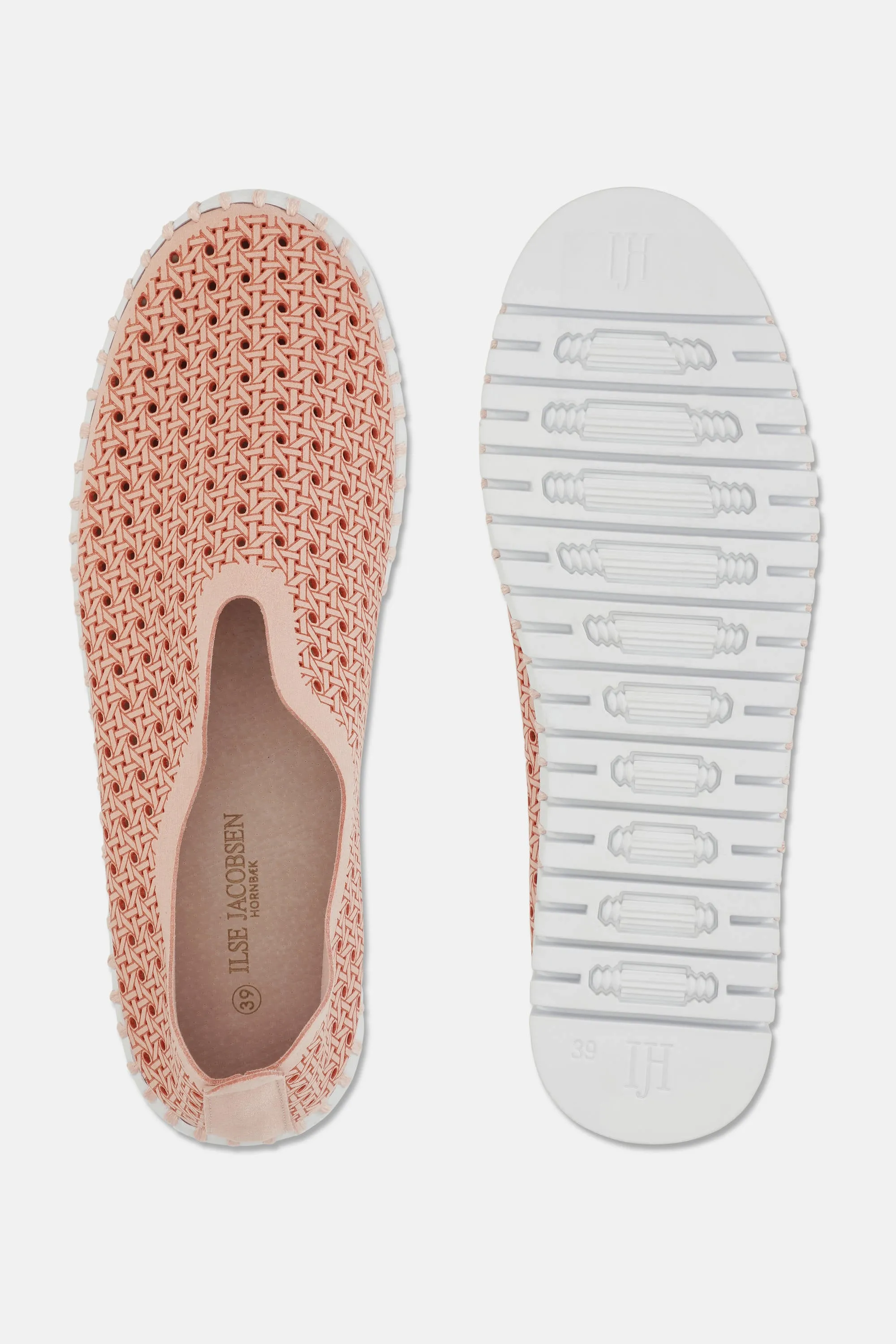 Tulip Slipper - Adobe Rose White