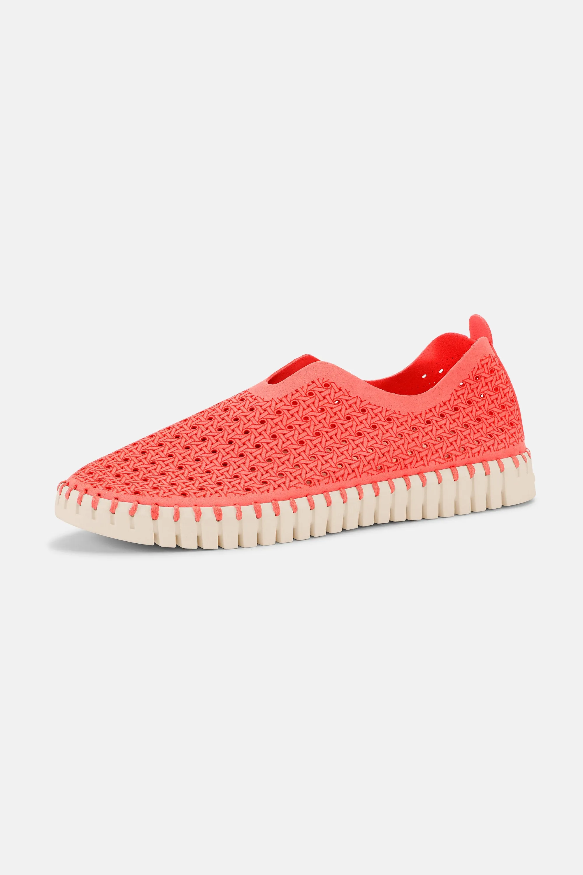 Tulip Slipper - Raspberry Pearled Ivory