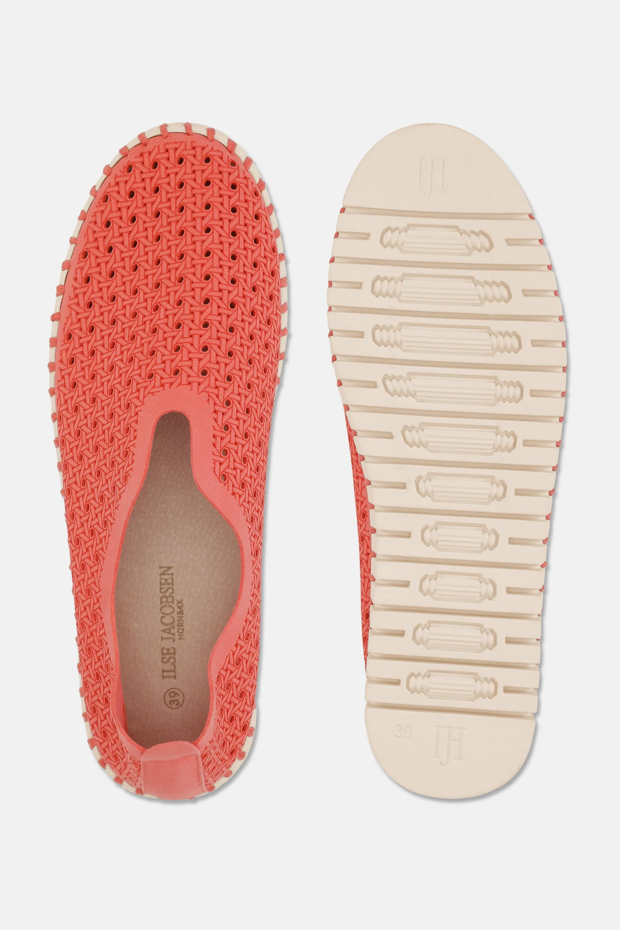 Tulip Slipper - Raspberry Pearled Ivory