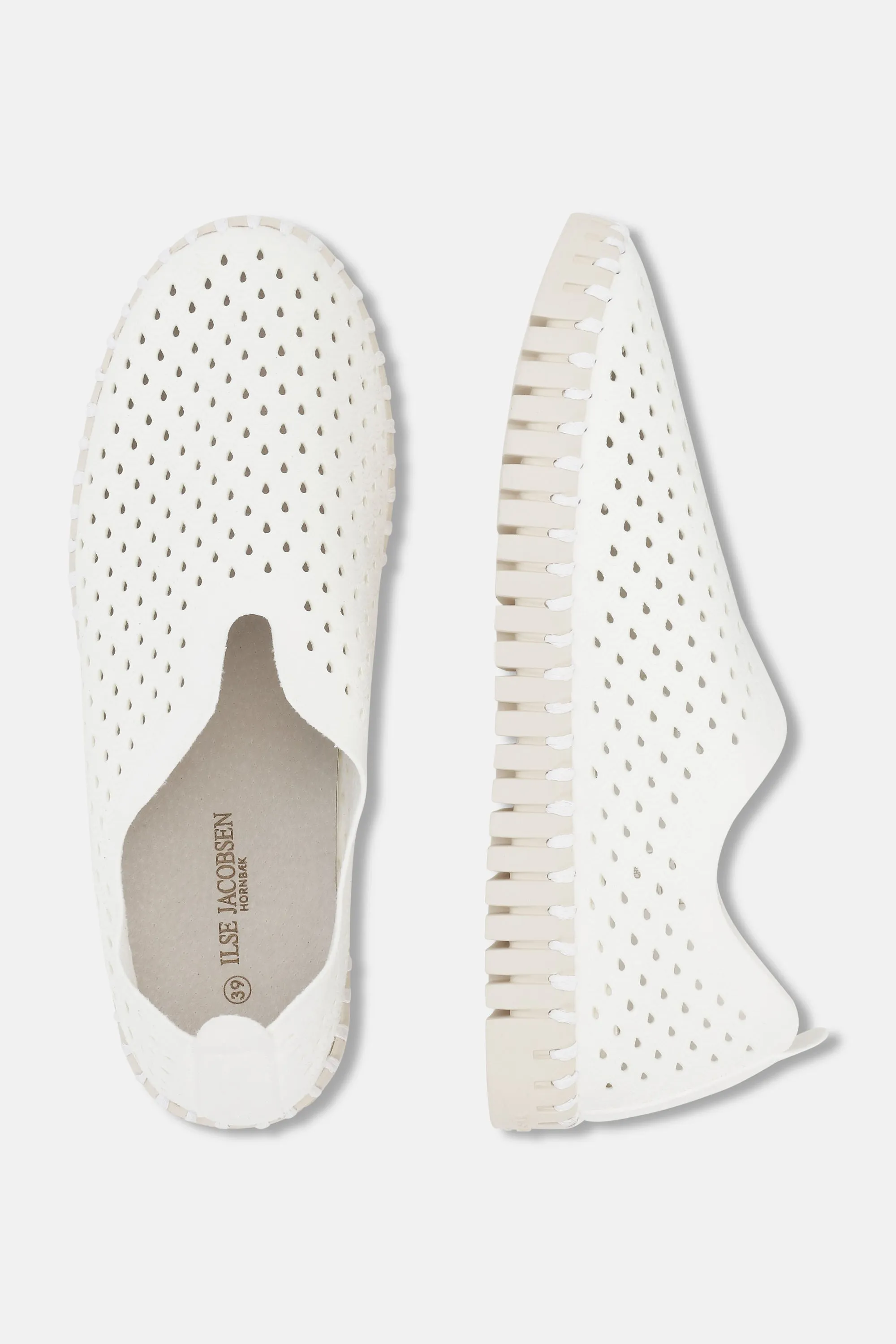 Tulip Slipper - White