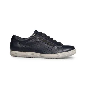 Van Dal 2849 Detroit Casual Sneakers -  Midnight Leather/Perforated