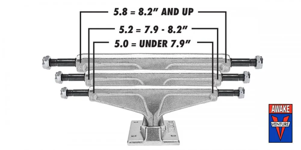 Venture All Polished 5.2 Trucks - High