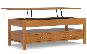 Warm Shaker Lift Top Coffee Table