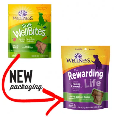 Wellness Rewarding Life Lamb & Salmon Dog Treats (6oz/170g)