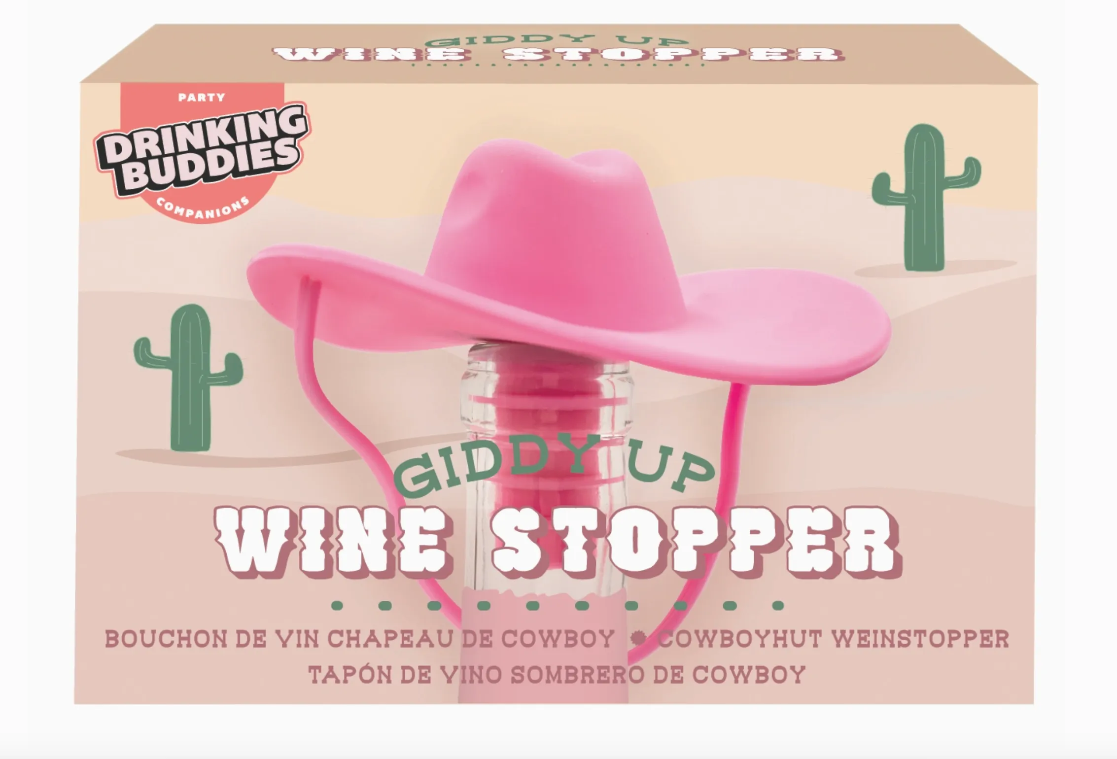 Western Giddy Up Wine Stopper