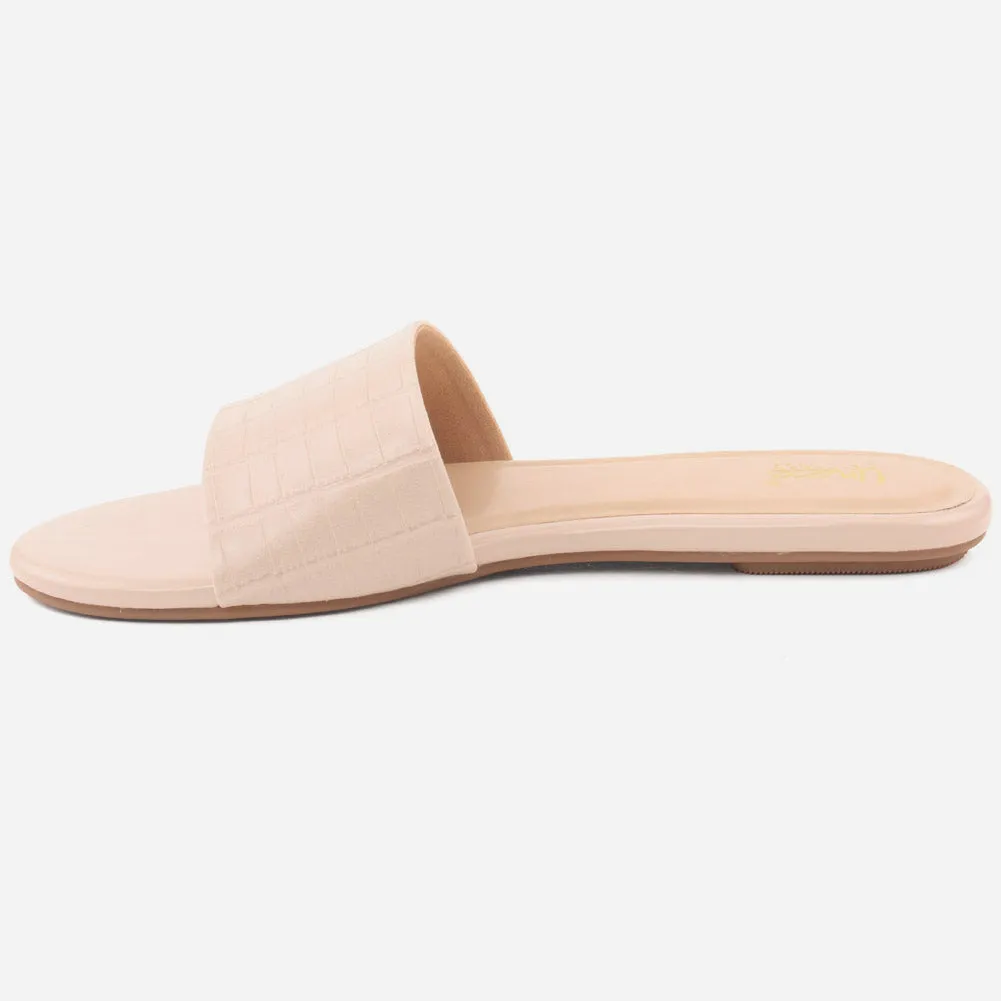Women "LILY" Matt Slip On Slippers