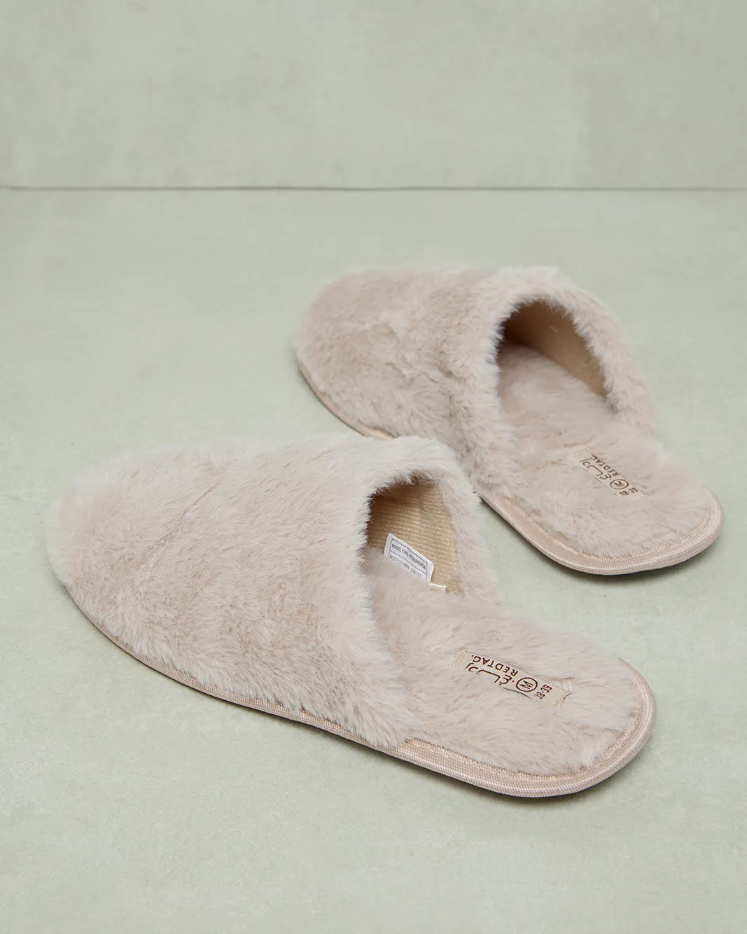 Women Taupe Classic Slipper