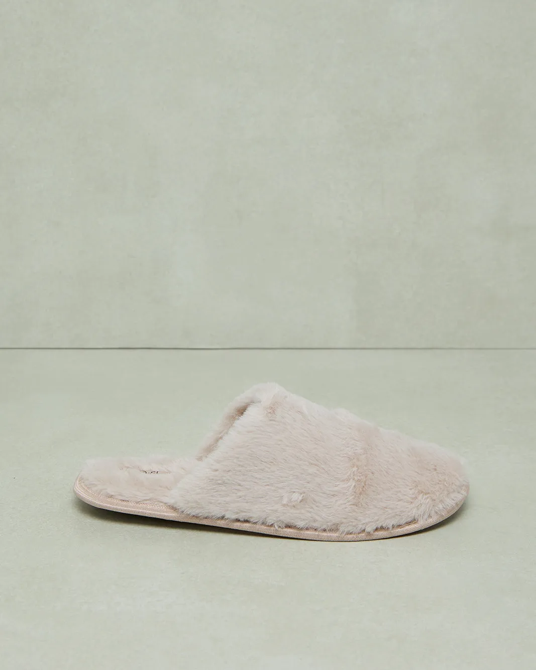 Women Taupe Classic Slipper