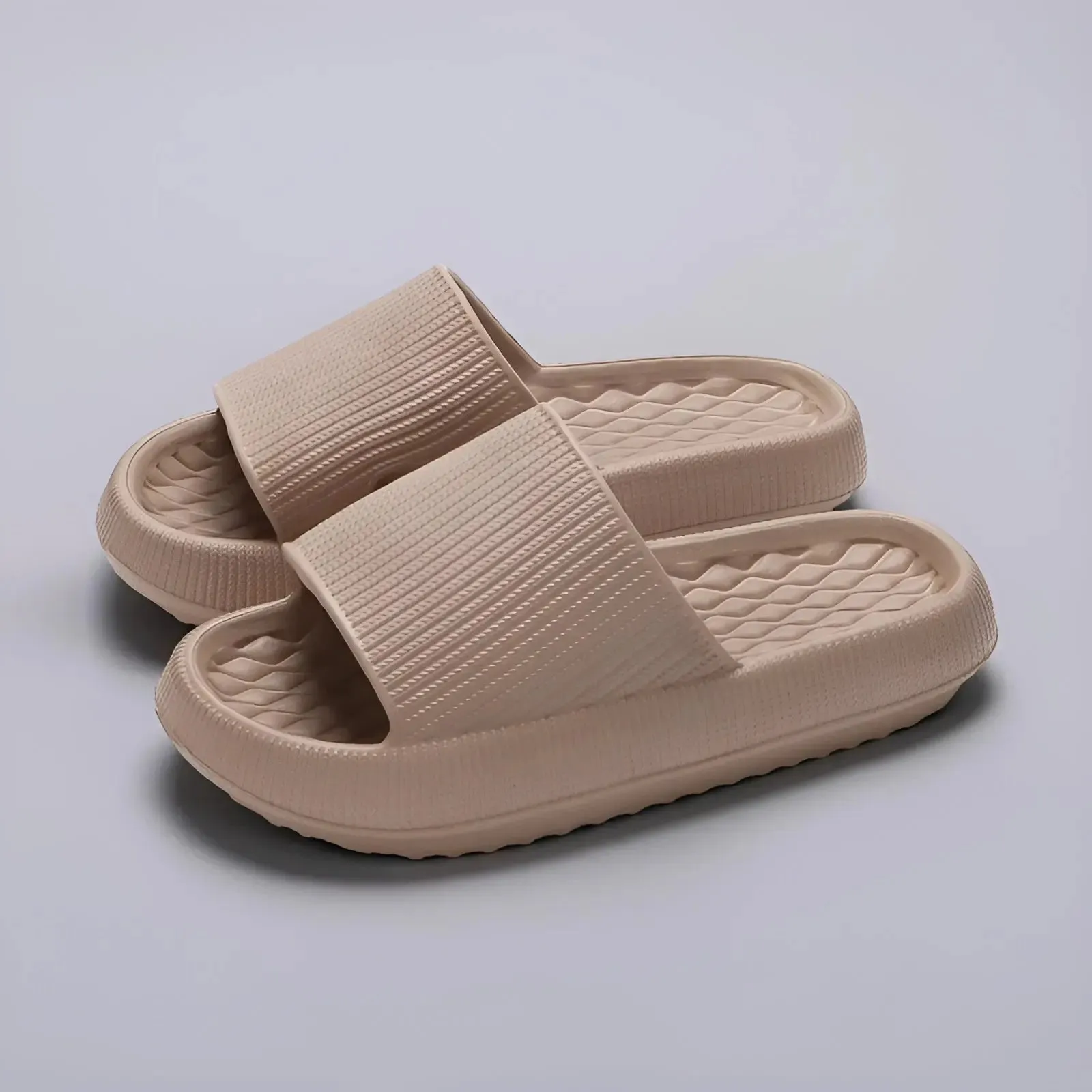 Women's Cozy Cloud Slide Platform Slippers with Soft Cushioned | Perfect for Everyday Wear
