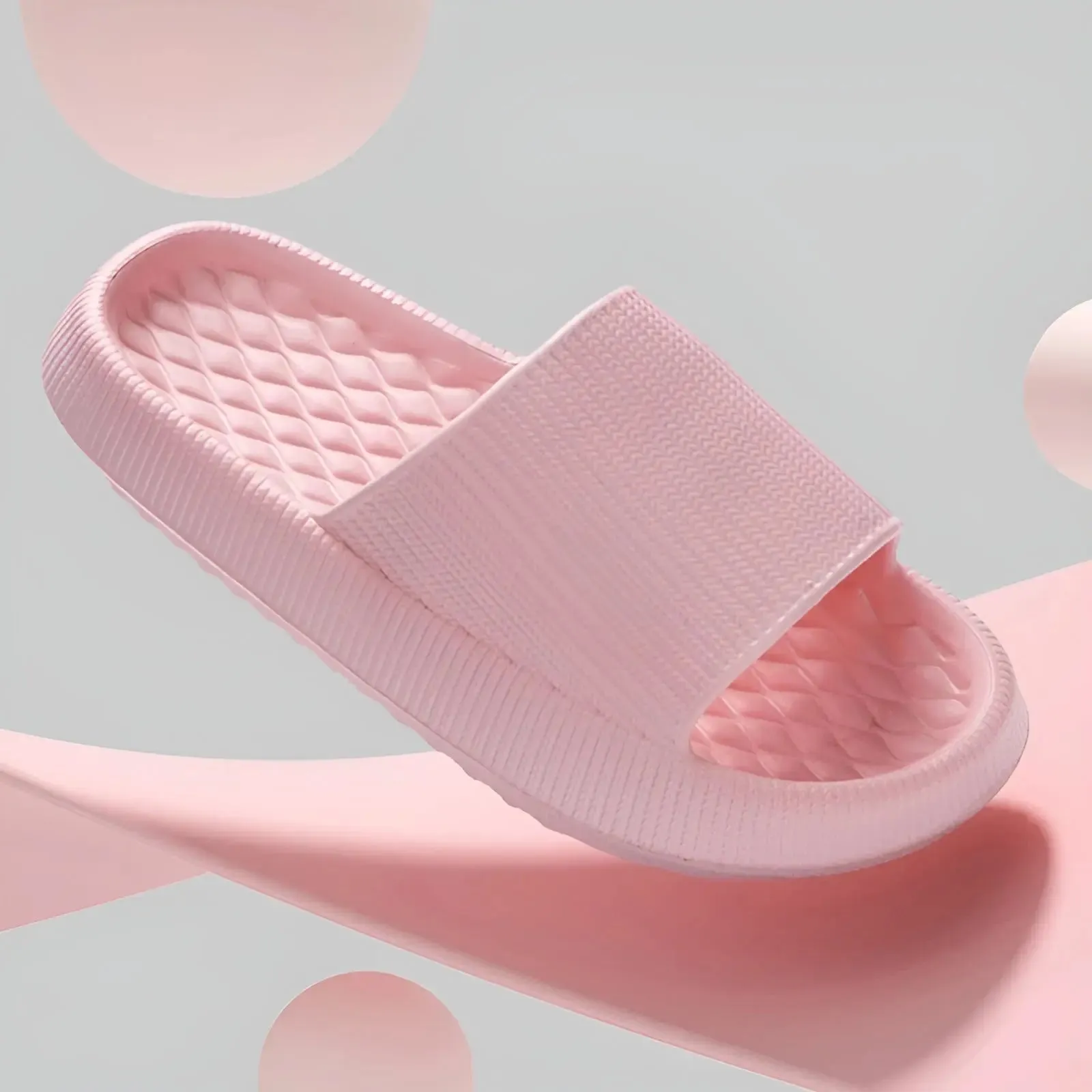 Women's Cozy Cloud Slide Platform Slippers with Soft Cushioned | Perfect for Everyday Wear