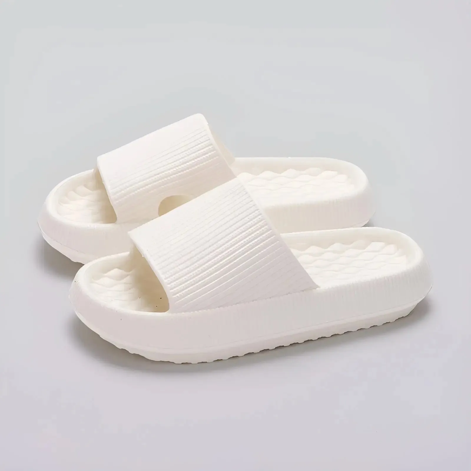 Women's Cozy Cloud Slide Platform Slippers with Soft Cushioned | Perfect for Everyday Wear