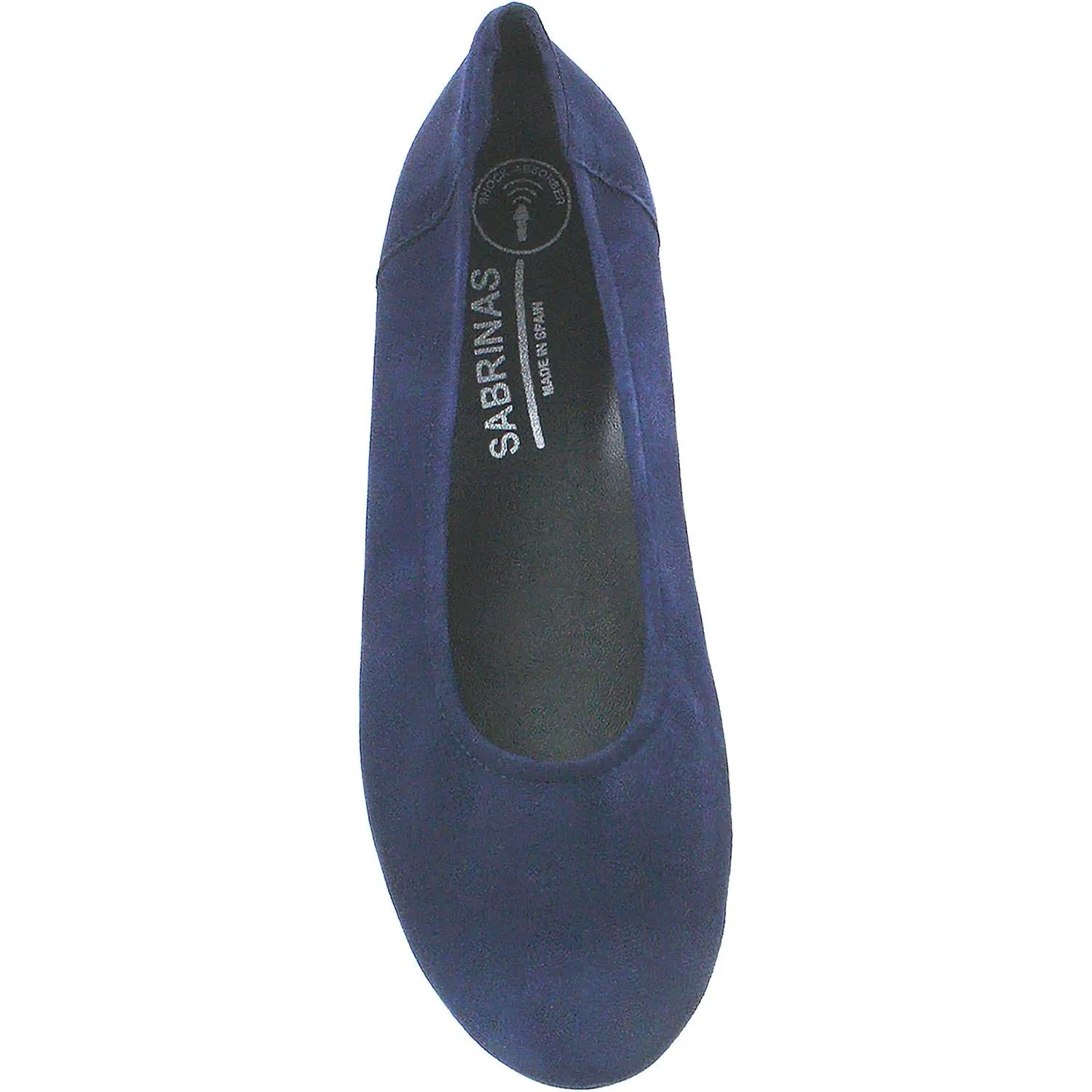 Women's Sabrinas Bruselas 85020 with Removable Arch Support Footbed Marino Navy Suede