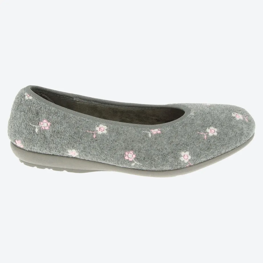 Womens Wide Fit DB Pedro Slippers