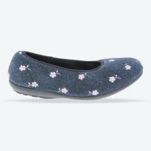Womens Wide Fit DB Pedro Slippers
