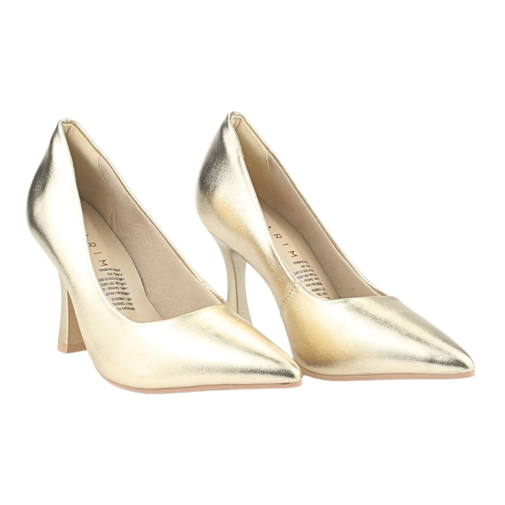 Zapato Ramarim Mujer 2418101 Dorado Casual