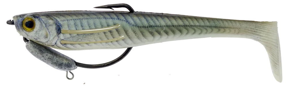 Zerek Flat Shad PRO 5 Inch Weedless Rigged Soft Plastic Lure